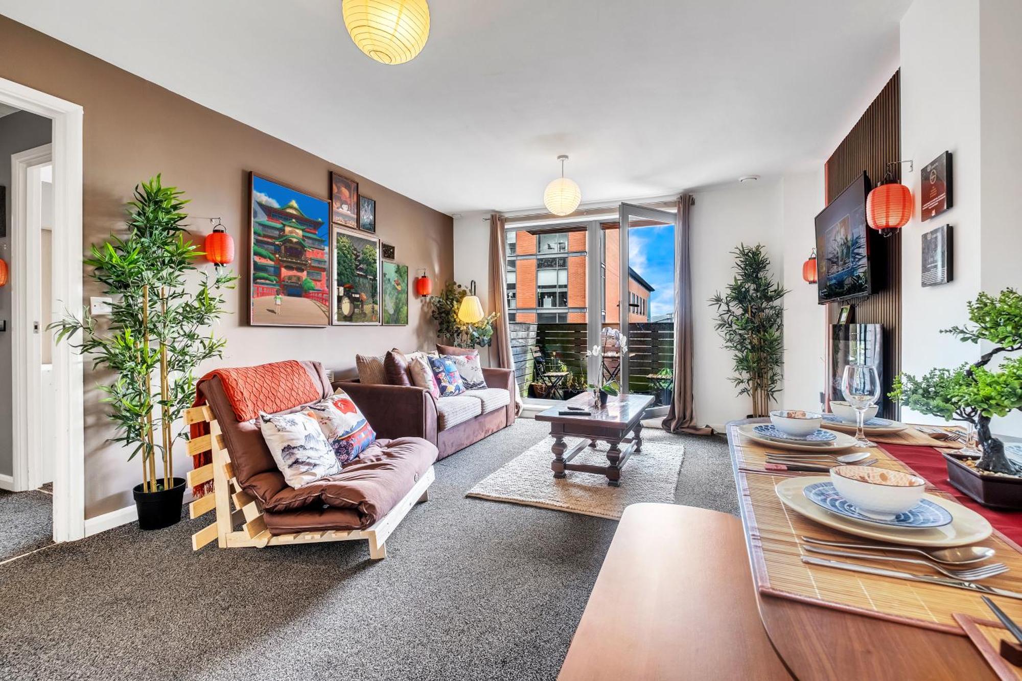 Anime Suite - Central And Free Parking With Netflix Birmingham Buitenkant foto