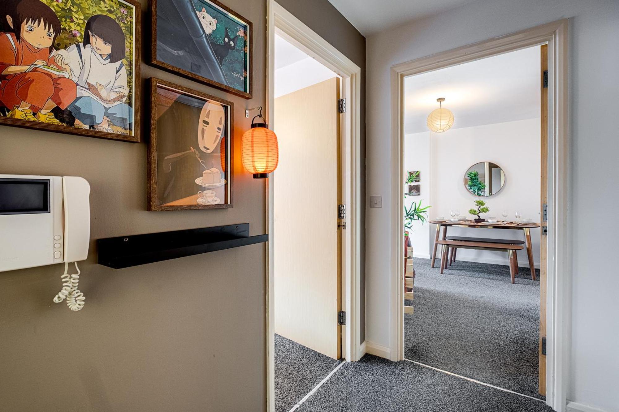 Anime Suite - Central And Free Parking With Netflix Birmingham Buitenkant foto