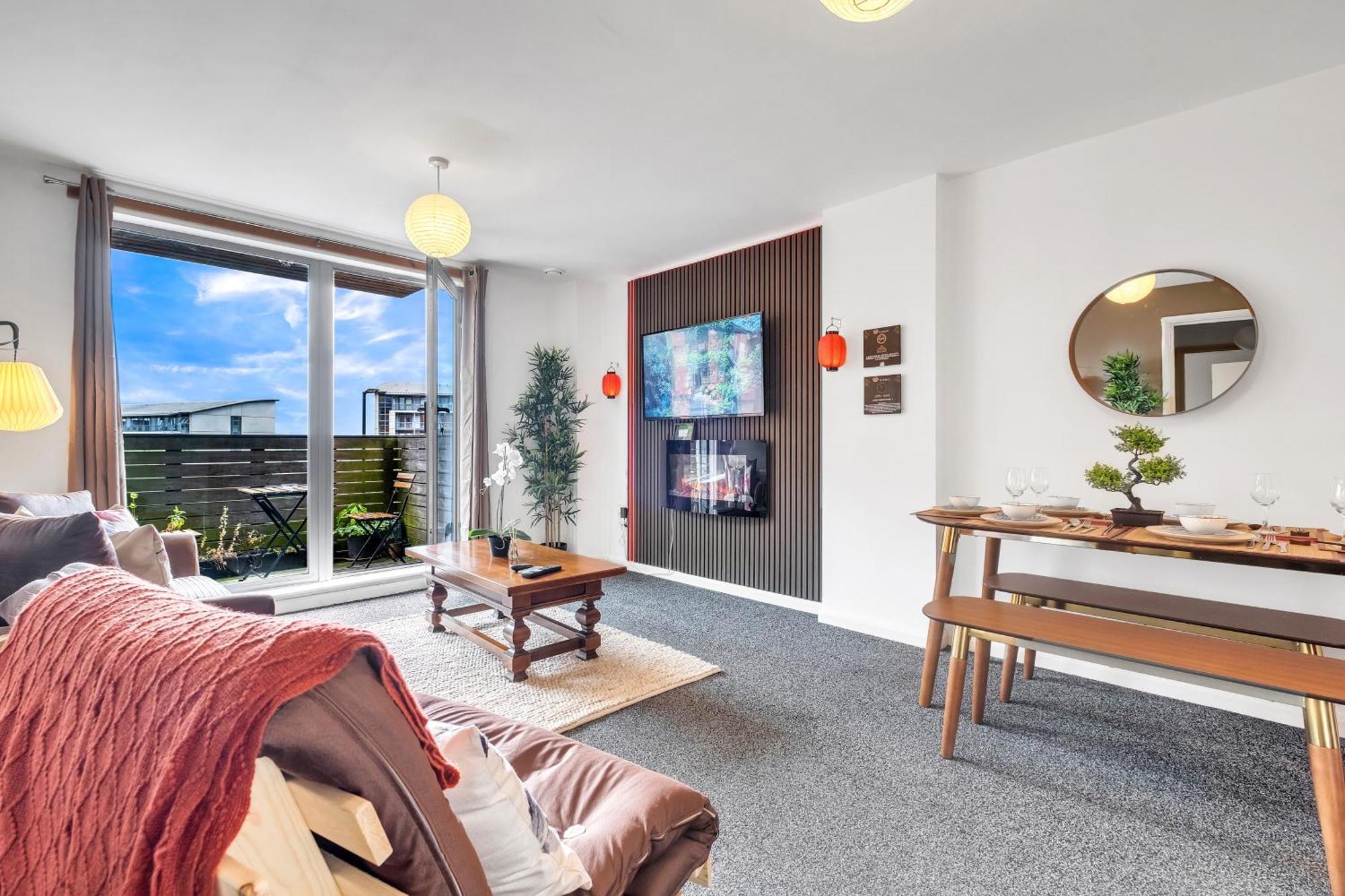Anime Suite - Central And Free Parking With Netflix Birmingham Buitenkant foto