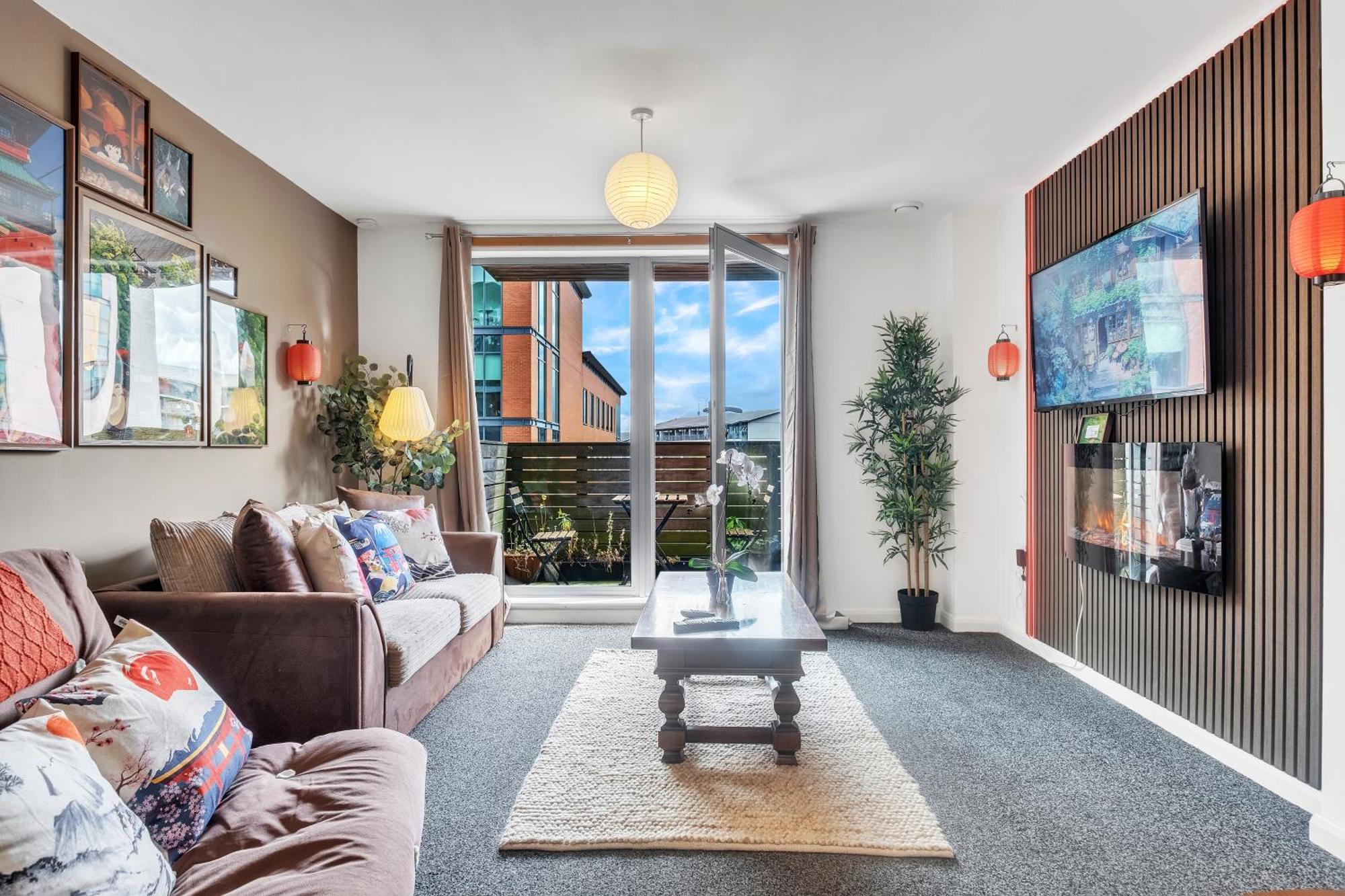 Anime Suite - Central And Free Parking With Netflix Birmingham Buitenkant foto