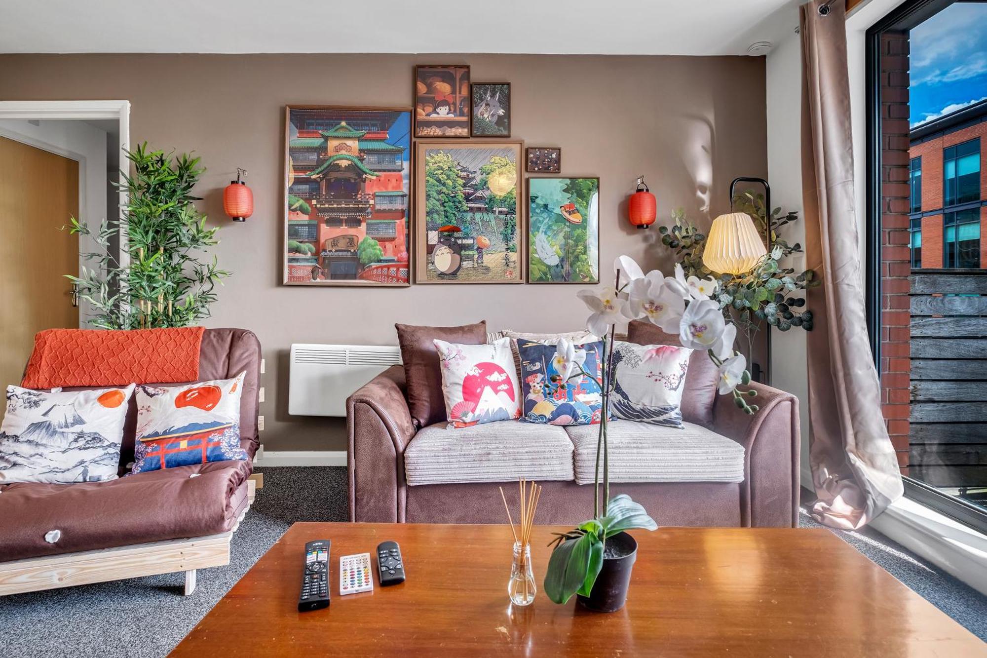 Anime Suite - Central And Free Parking With Netflix Birmingham Buitenkant foto
