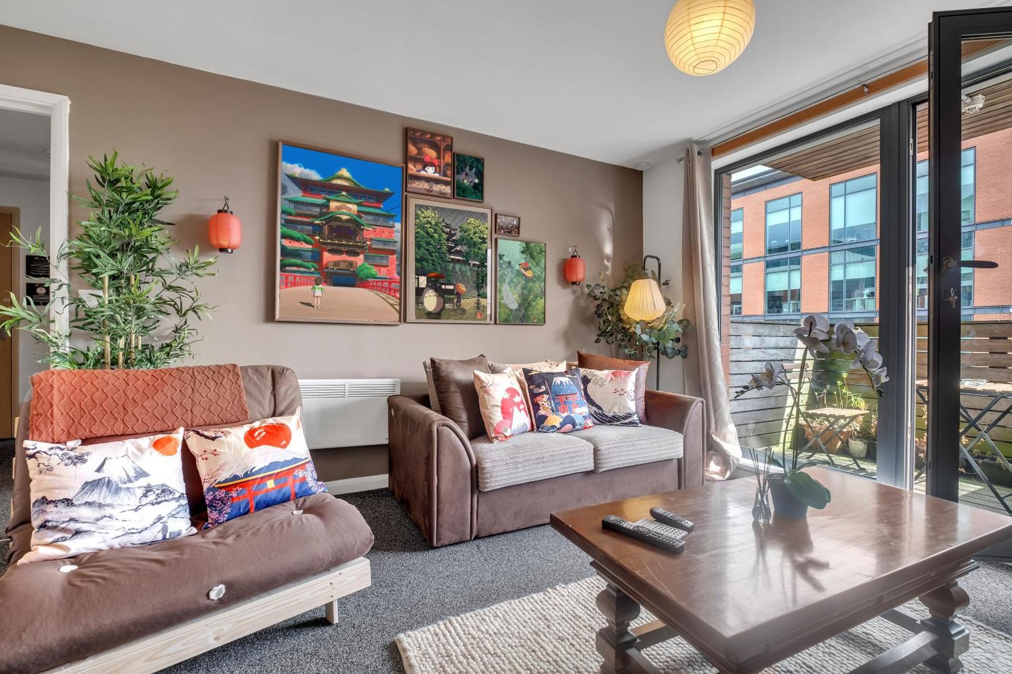 Anime Suite - Central And Free Parking With Netflix Birmingham Buitenkant foto